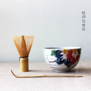 Matcha Tea Gift Set Matcha Bowl, Chasen and Chashaku Japan set to Tea Ceremony Teawares Japanese