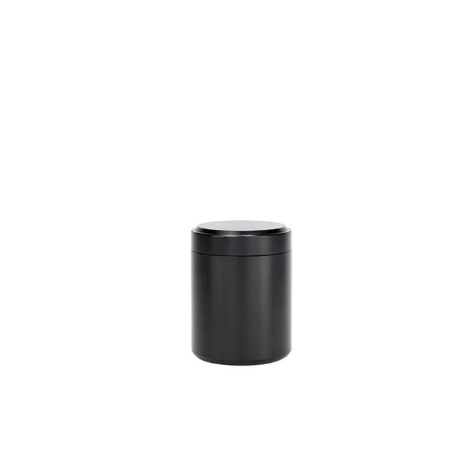 Black Mini Screw Cap Airtight Matcha Canister Tea Powder Caddy Container 70ml